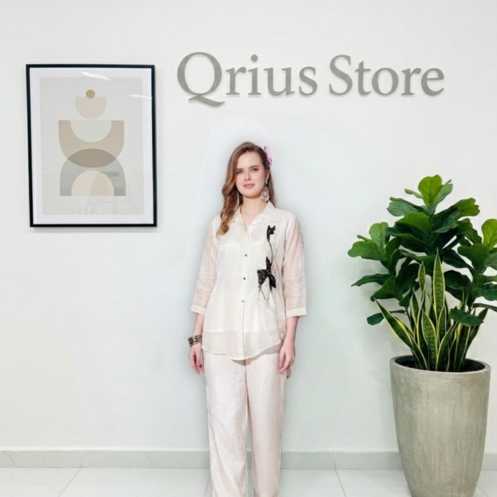 White Organza CLASSIQ